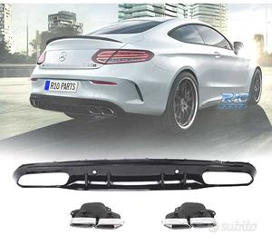 DIFFUSORE MERCEDES CLASSE C C205 COUPE AMG 14-18 L