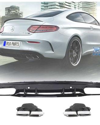 DIFFUSORE MERCEDES CLASSE C C205 COUPE AMG 14-18 L