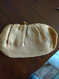 Borsa vintage "Pasticcino" in rafia