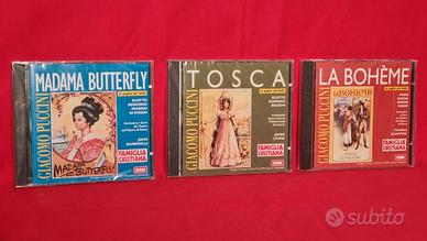 CD music. opere liriche 16 pezzi nuovi sigillati