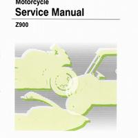 Manuale Officina digitale Kawasaki Z900 2020-2024