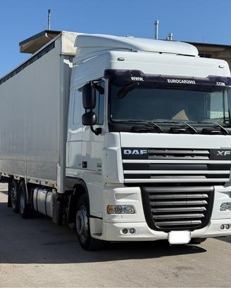 Daf xf 460 e5 centinato mt 7.32 2011 zf + intarder