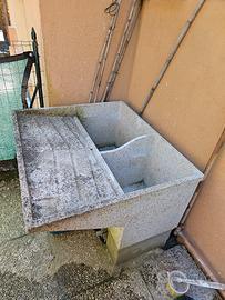 lavatoio, trogolo a 2 vasche