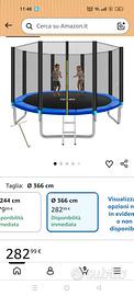 Tappeto elastico trampolino grande 