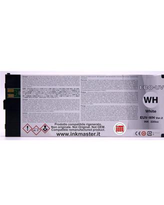 Cartuccia rigenerata Roland UV white
