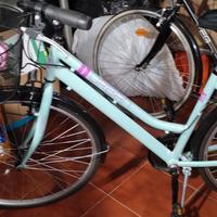 bicicletta da donna con cambio