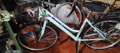 bicicletta da donna con cambio