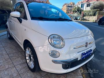 Fiat 500 cabrio 1.2 69cv lounge-unico propr-GARANZ