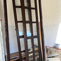 PortaFinestra in legno con zanzariera a rullo