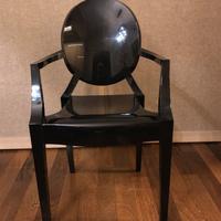 Set 6 sedie Kartell Louis Ghost originali