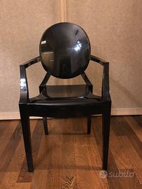 Set 6 sedie Kartell Louis Ghost originali