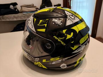 Casco moto taglia "S" (47-48) usato 2 volte