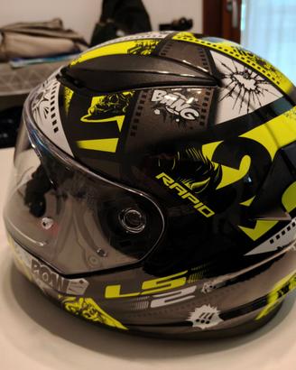 Casco moto taglia "S" (47-48) usato 2 volte
