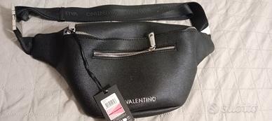 marsupio Mario Valentino pelle nera nuovo