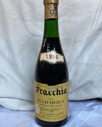 Bottiglia Barbera Stravecchio 1966 Vintage