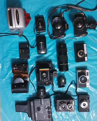 Canon polaroid fotocamere vintage d'epoca 
