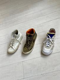 Set 3 paia sneakers Nike Blazers con NikeLab