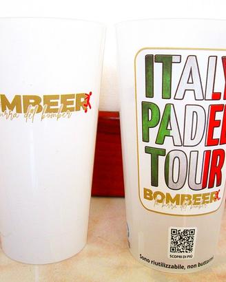 Bicchiere La Birra Del Bomber calcio sport padel