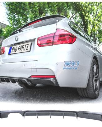 DIFFUSORE BMW F30 F31 LOOK M PERFORMANCE CARBONIO