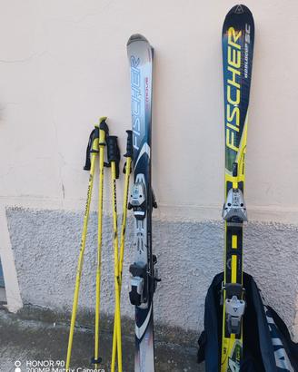 coppia di sci fisher