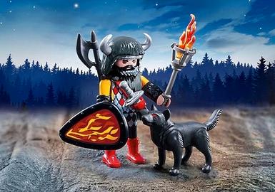 PLAYMOBIL 5385 - Guerriero con Lupo