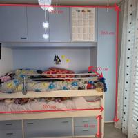 Camera completa con due letti