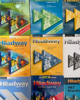Maxi lotto New Headway con Teacher's Books+Test