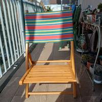 SEDIA PIEGHEVOLE DA SPIAGGIA