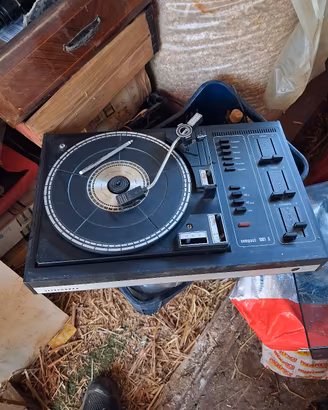 giradischi vintage 