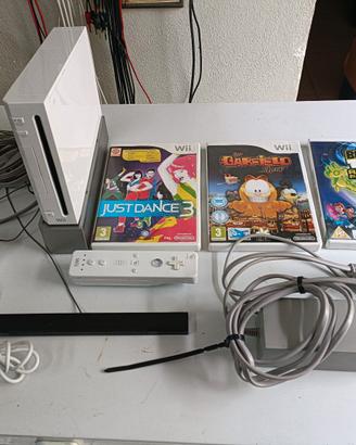 Nintendo wii bianca più giochi