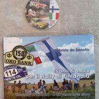 libro "25 anni di amore per il rally di Finlandia"