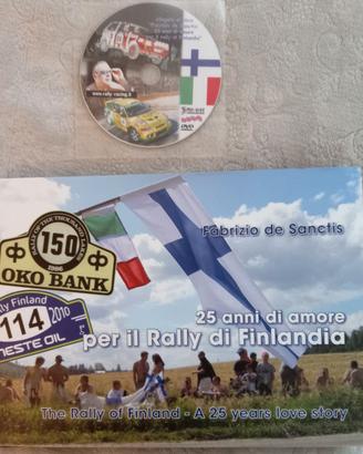 libro "25 anni di amore per il rally di Finlandia"