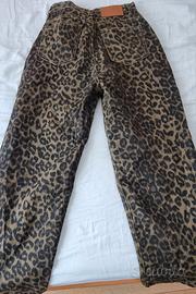 Jeans leopardati donna Tg.S
