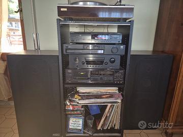 Stereo Hi Fi anni 80 completo
