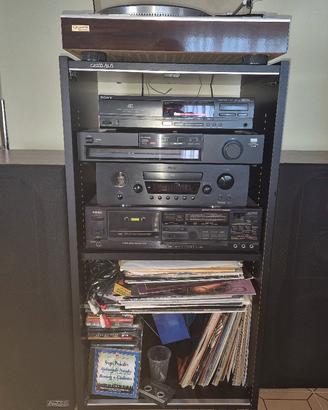 Stereo Hi Fi anni 80 completo
