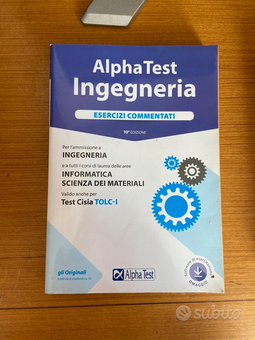 Alpha Test Ingegneria kit - Libri e Riviste In vendita a Salerno