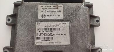 Centralina Motore GAS METATRON 6A0-CNG FIAT PUNTO