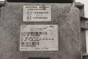 Centralina Motore GAS METATRON 6A0-CNG FIAT PUNTO