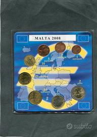 MALTA - DIVISIONALE EURO 2008 - con F nelle stell.