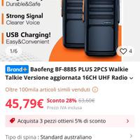 Walkie-talkie professionale