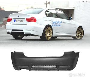 PARAURTI POSTERIORE BMW E90 LOOK M3 USCITA SINISTR