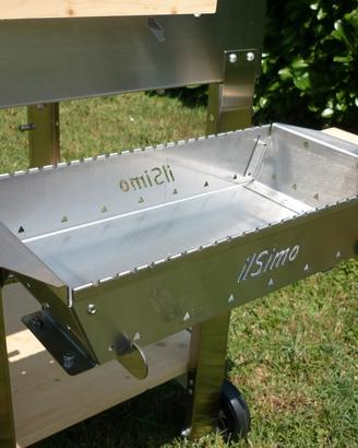 Vasca cuoci spiedini modello 60 inox - ilSimo