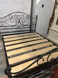 Letto in ferro battuto