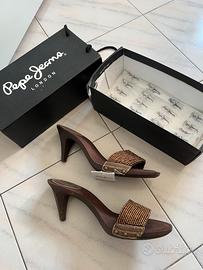 Pepe Jeans zoccoli bronze 41