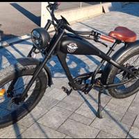 BICI FLAT ELETTRICA Custom Harley Davidson