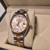 Rolex date 34mm acciao oro anni 60