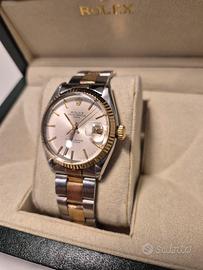 Rolex date 34mm acciao oro anni 60