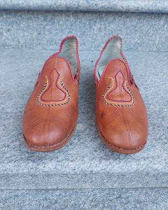 scarpe da uomo in cuoio artigianali numero 40/41