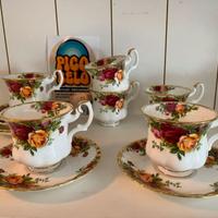 SERVIZIO DA THE PORCELLANA ROYAL ALBERT