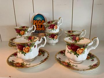 SERVIZIO DA THE PORCELLANA ROYAL ALBERT